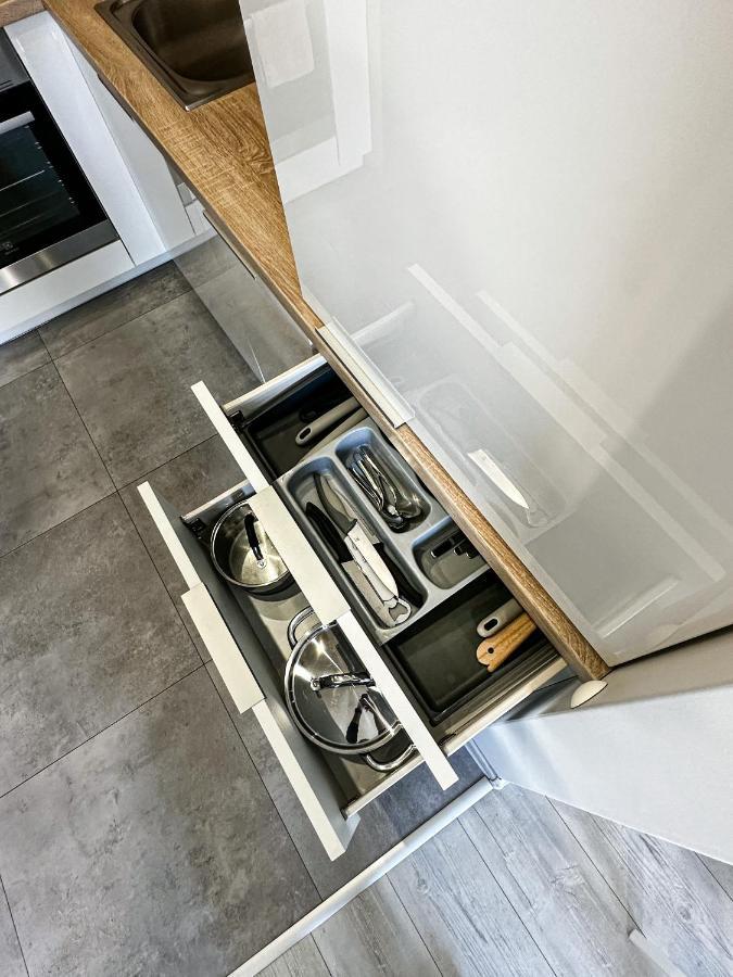 Apartament Na Nowej Cukrowni Stettin Exterior foto